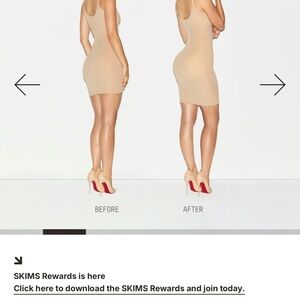 SKIMS BODY BUTT ENHANCING BRIEF SAND**